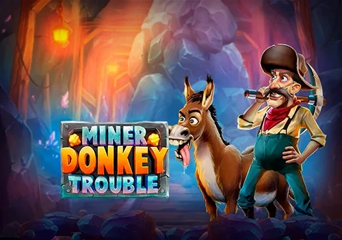 Miner Donkey Trouble - Premium Mining Adventure Slot Game